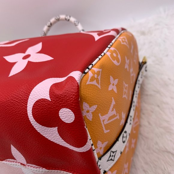 ❌SOLD❌ LOUIS VUITTON Monogram Giant red Speedy - Picture 9 of 16